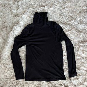 J.Crew Mercantile Women's Solid Lightweight Turtleneck T-Shirt